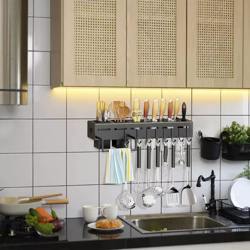 Organizador Utensilios Cocina Pared 60cm